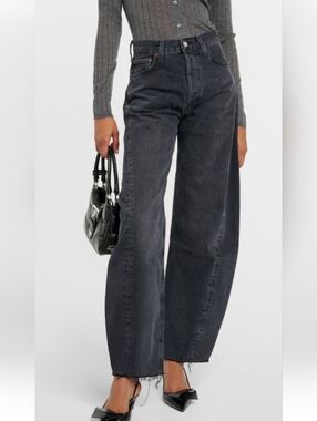 Agolde Luna High Rise Pieced Taper Size 27